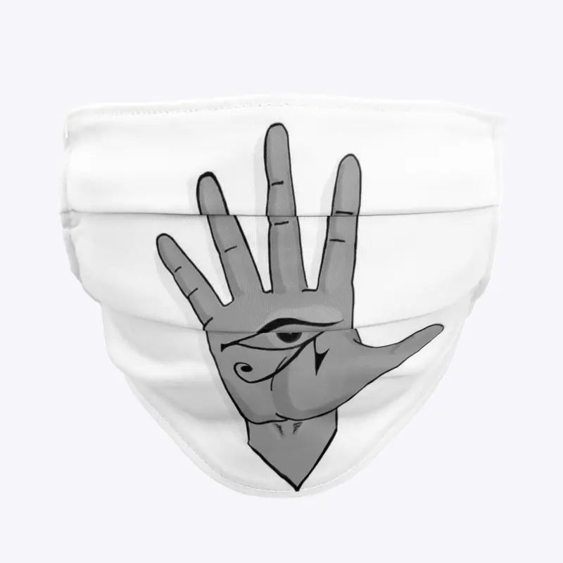 Third Eye 5 Logo Face mask 